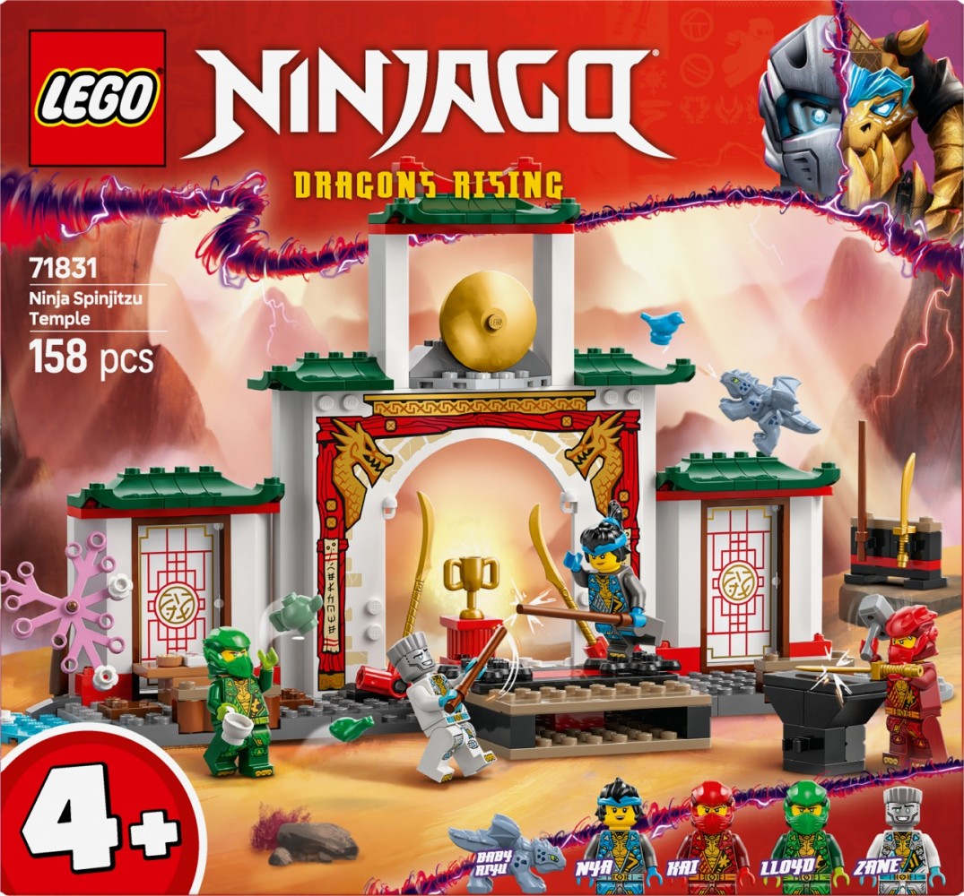 Konstruktorius lego® ninjago - spinjitzu šventykla ninja