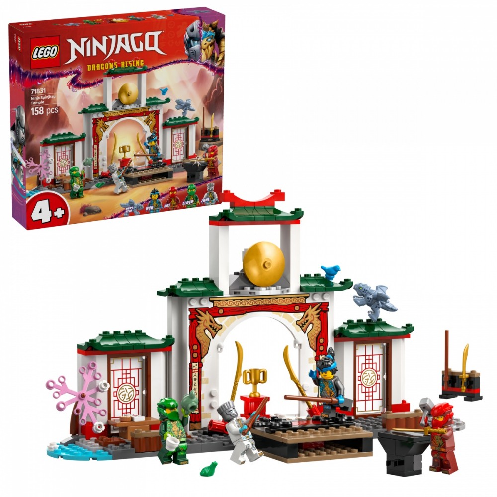 Konstruktorius lego® ninjago - spinjitzu šventykla ninja