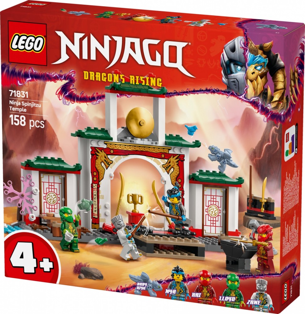 Konstruktorius lego® ninjago - spinjitzu šventykla ninja