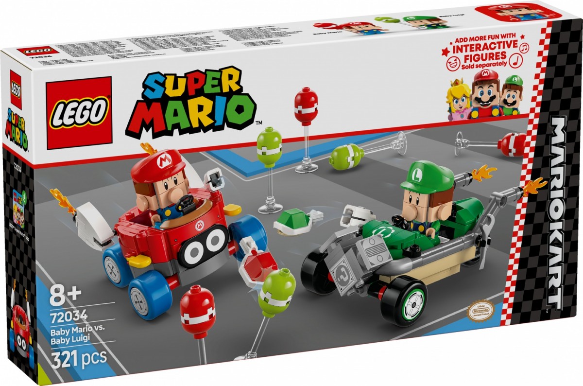 Rinkinys lego super mario, 8+
