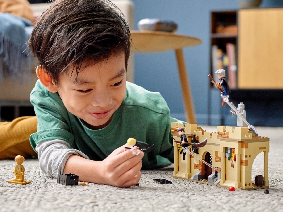 76395 lego® harry potter hogvartse pirmoji skraidymo pamoka, 264 det