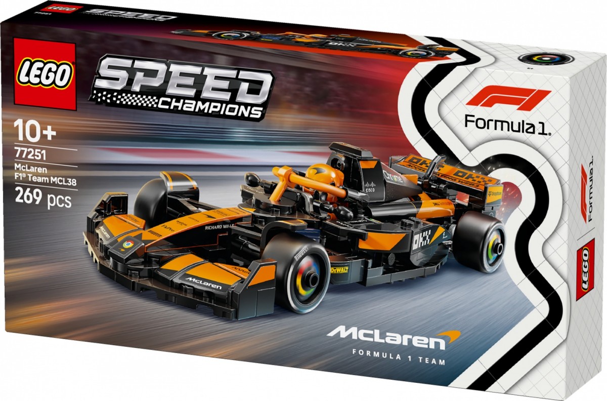 Lego speed champions mclaren f1 mcl38 rinkinys