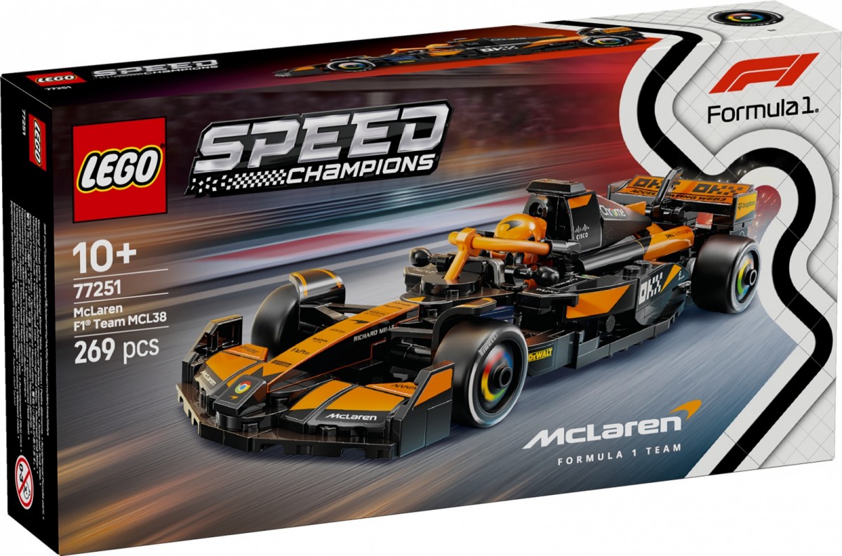 Lego speed champions mclaren f1 mcl38 rinkinys
