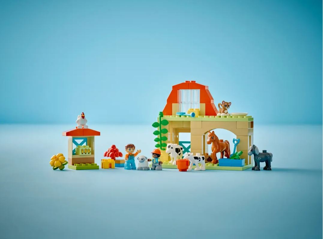 10416 lego® duplo gyvūnų priežiūra ūkyje