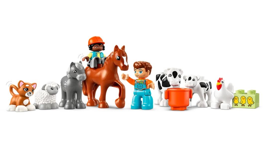 10416 lego® duplo gyvūnų priežiūra ūkyje