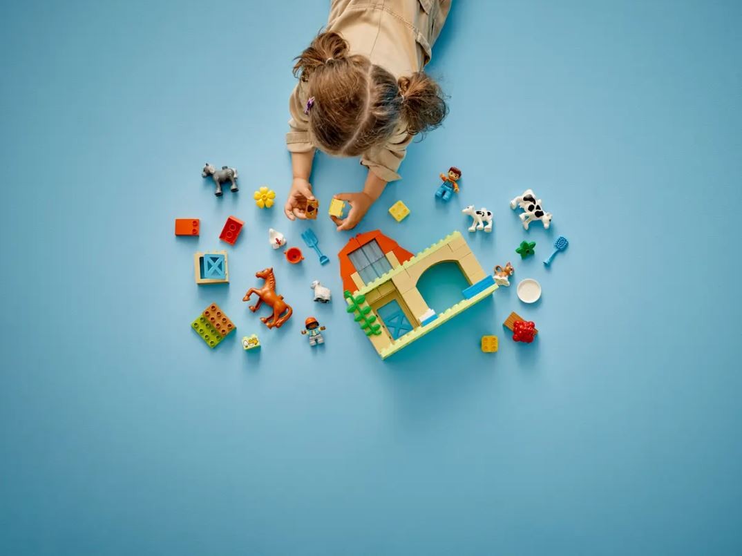 10416 lego® duplo gyvūnų priežiūra ūkyje