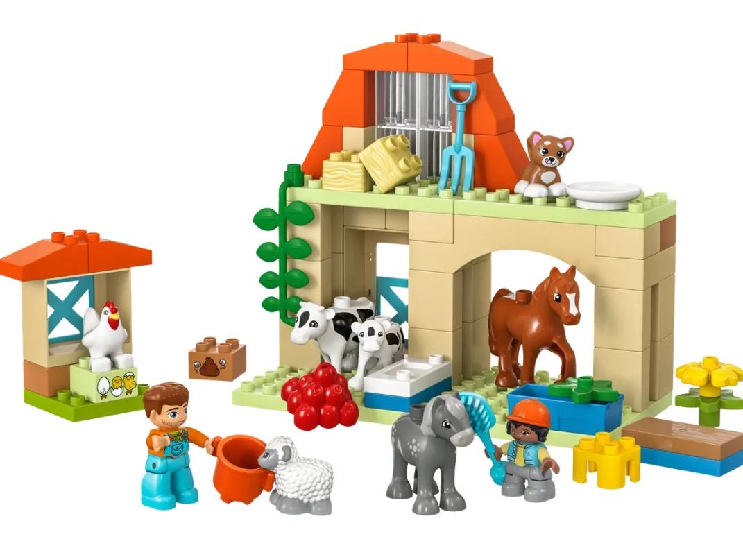 10416 lego® duplo gyvūnų priežiūra ūkyje
