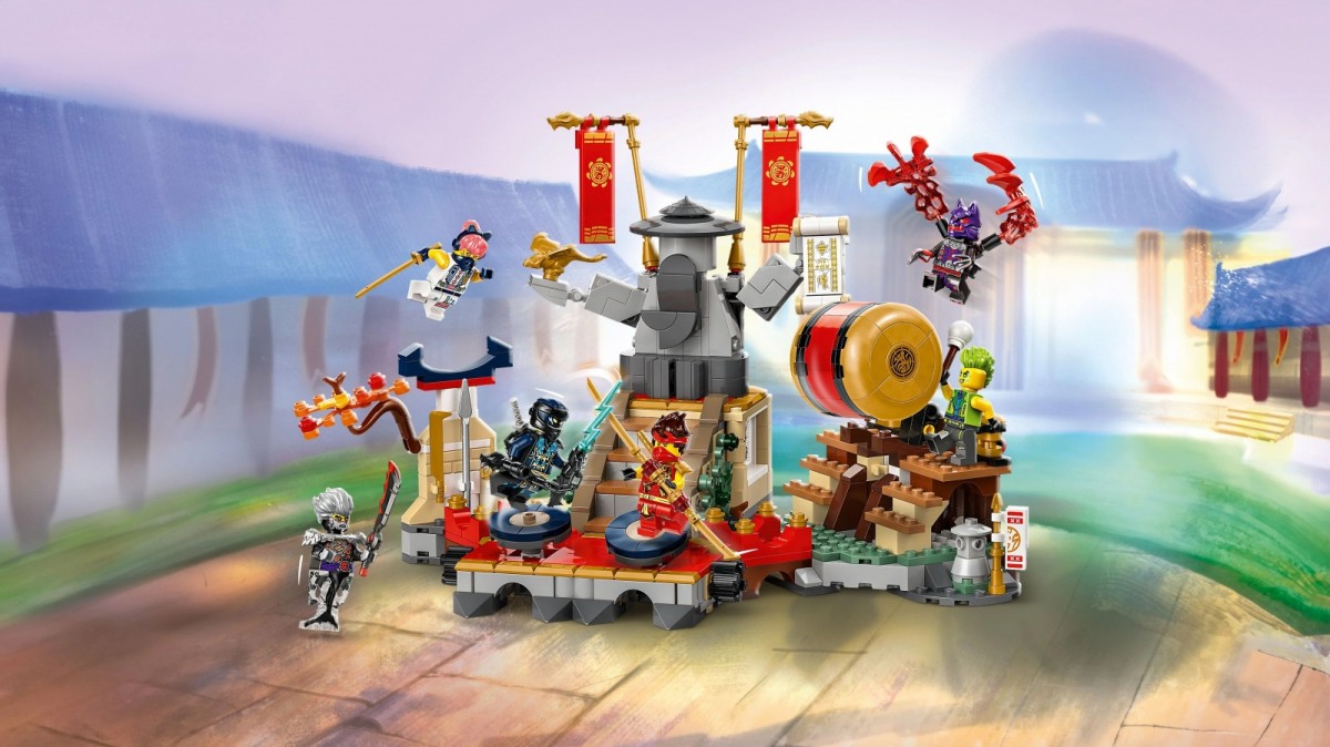 Lego ninjago turnyrų arena