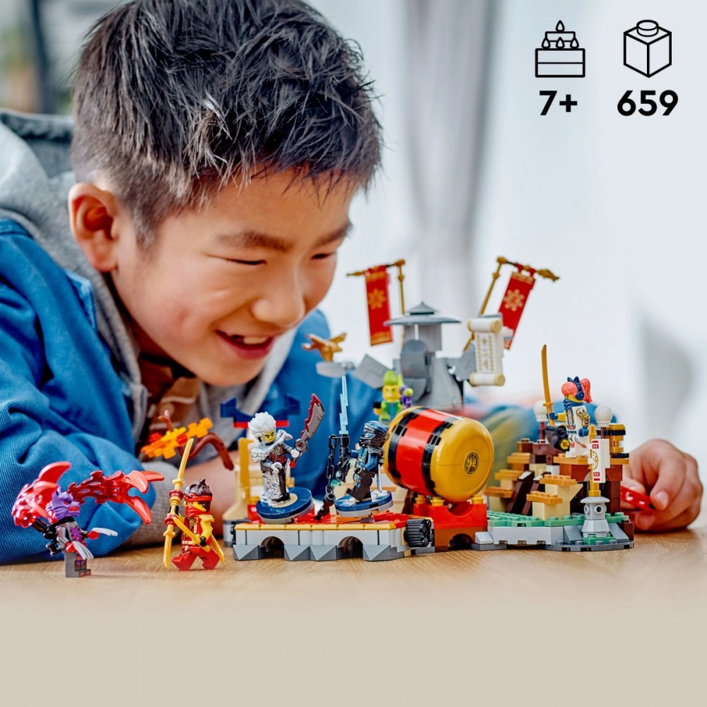 Lego ninjago turnyrų arena