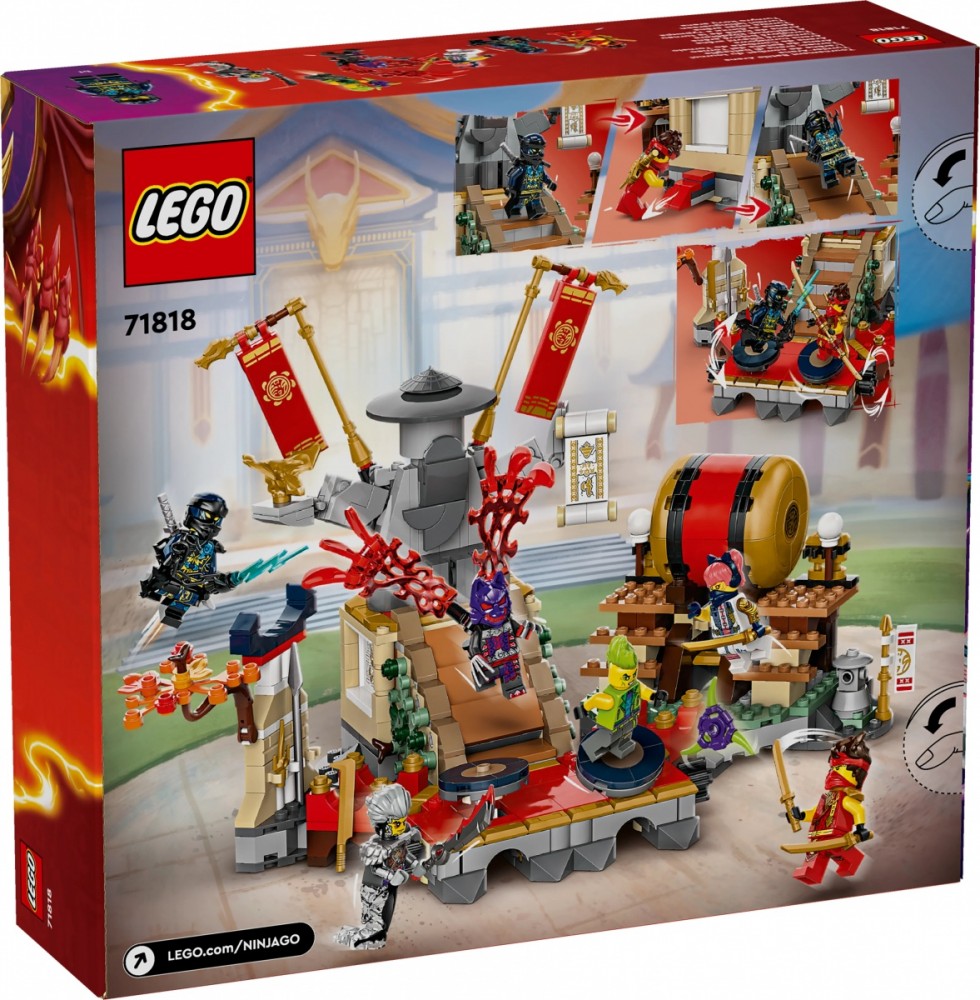 Lego ninjago turnyrų arena