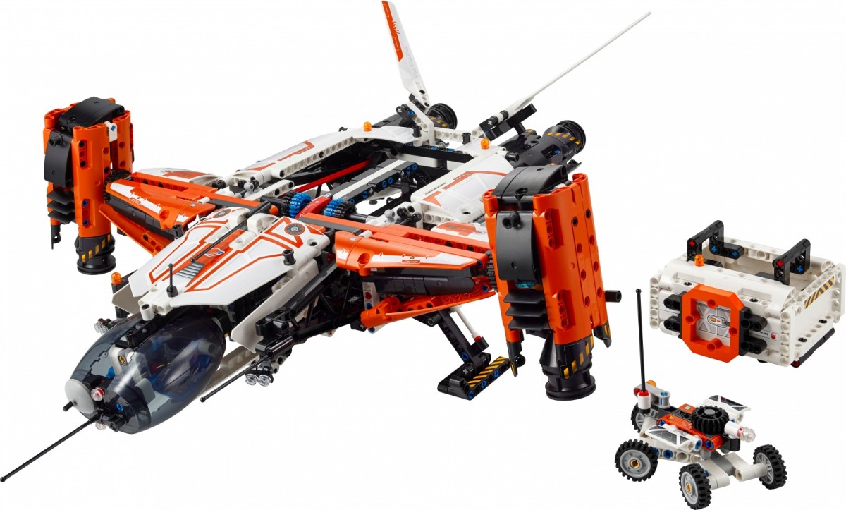 Sunkiasvoris kosminis laivas, lego® technic