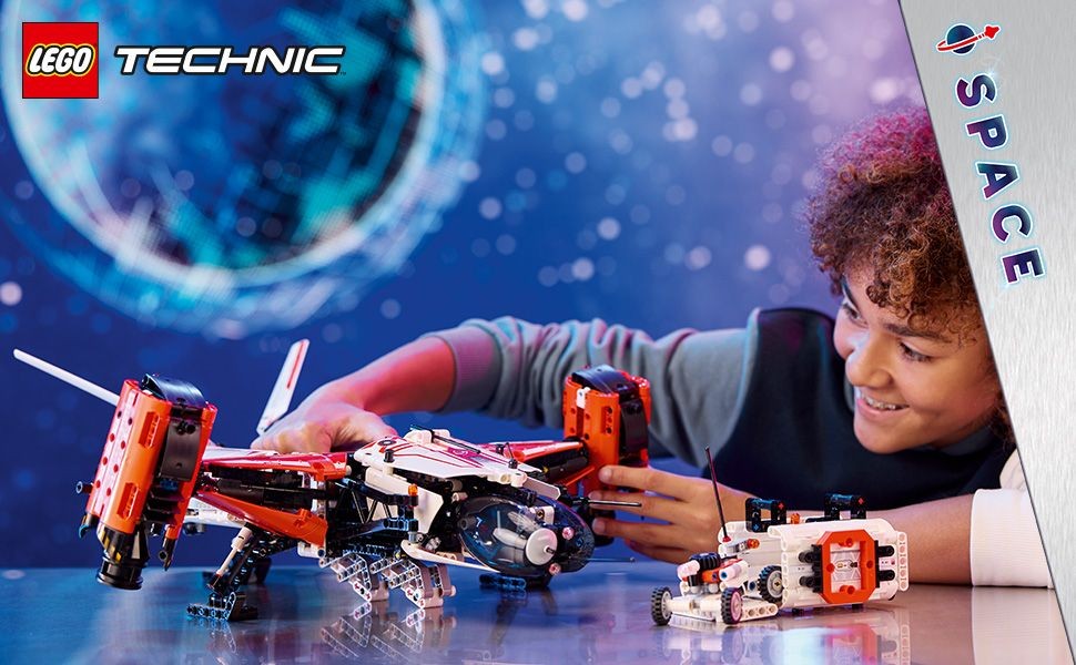 Sunkiasvoris kosminis laivas, lego® technic