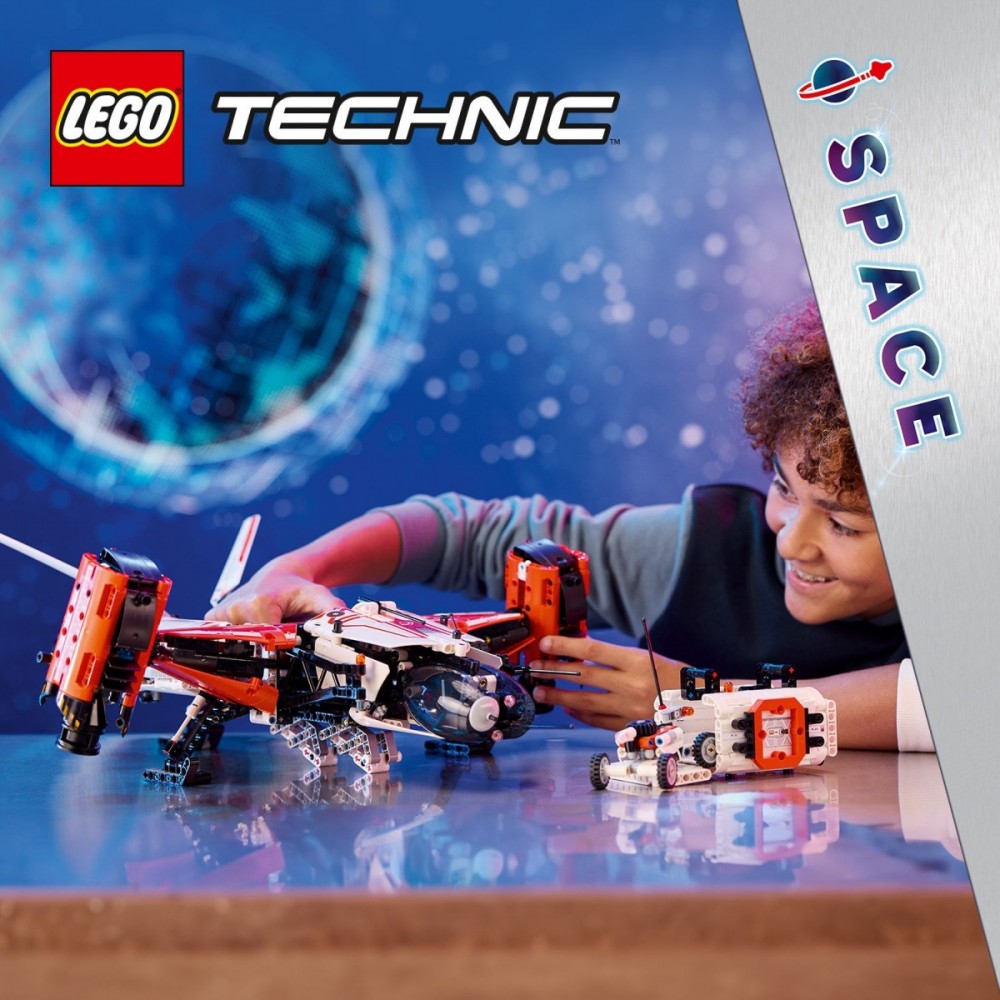 Sunkiasvoris kosminis laivas, lego® technic