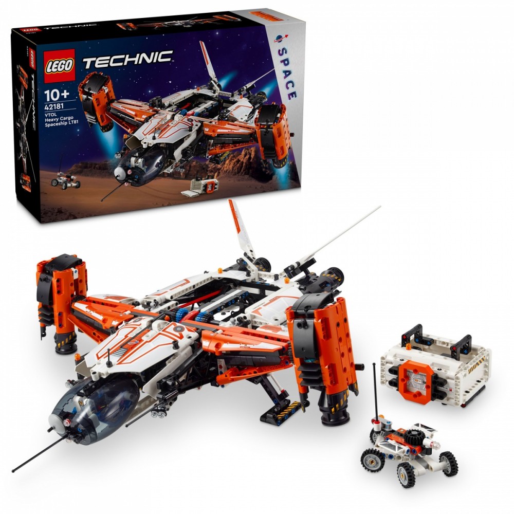 Sunkiasvoris kosminis laivas, lego® technic