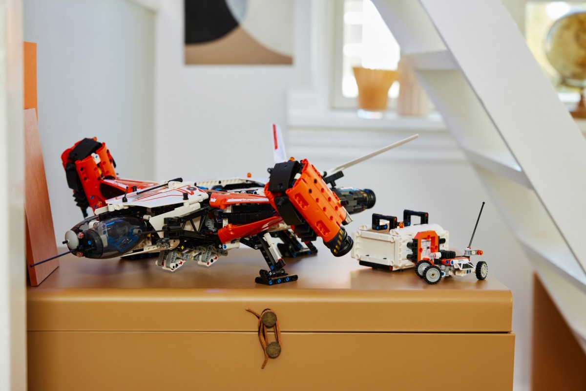 Sunkiasvoris kosminis laivas, lego® technic