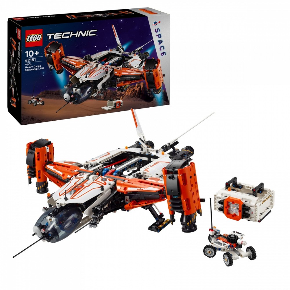 Sunkiasvoris kosminis laivas, lego® technic