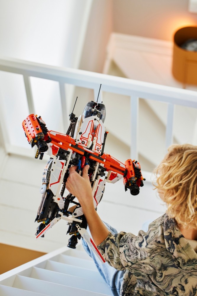 Sunkiasvoris kosminis laivas, lego® technic