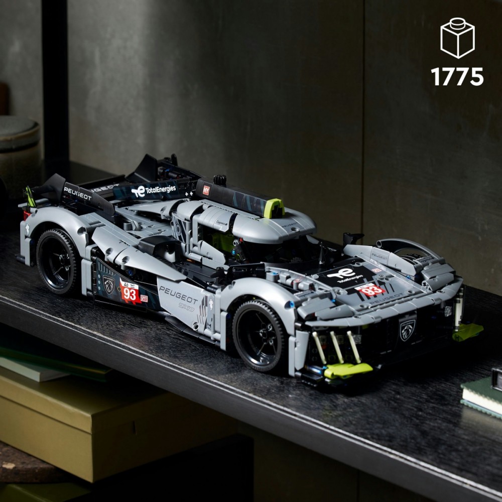 Hibridinis hiperautomobilis, lego technic peugot 9x8 le mans