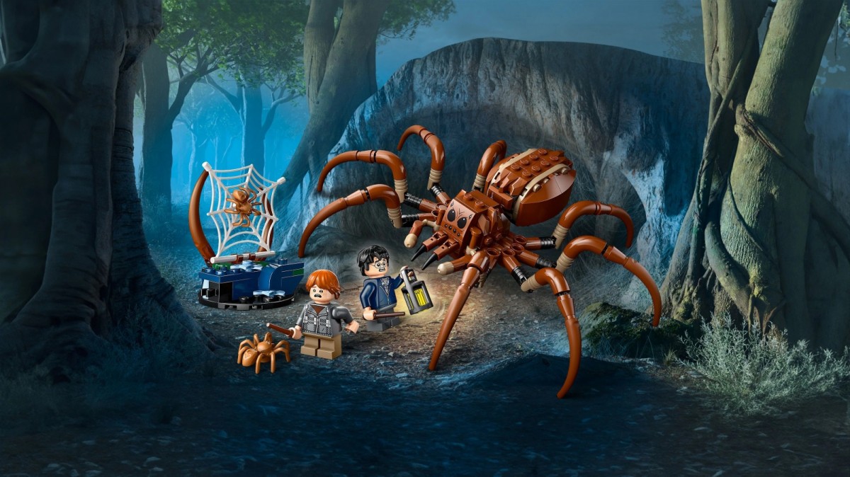 Aragogas uždraustajame miške lego harry potter