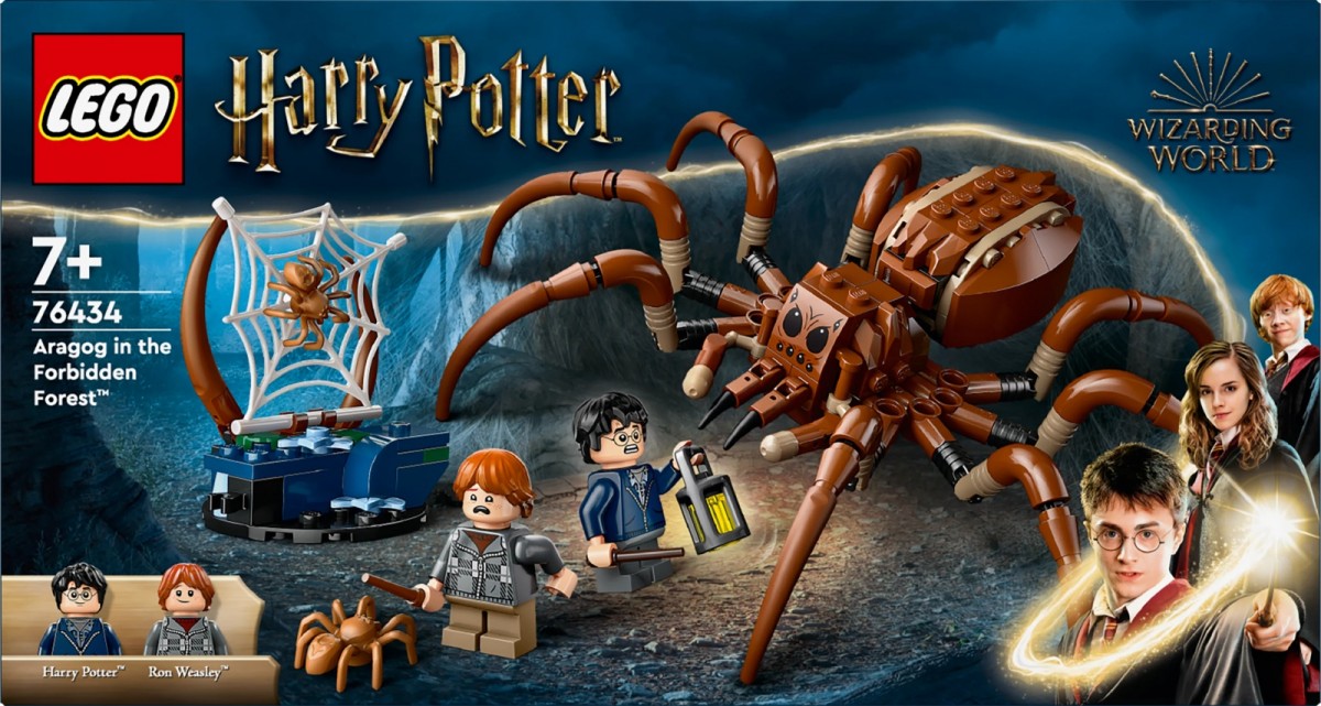 Aragogas uždraustajame miške lego harry potter