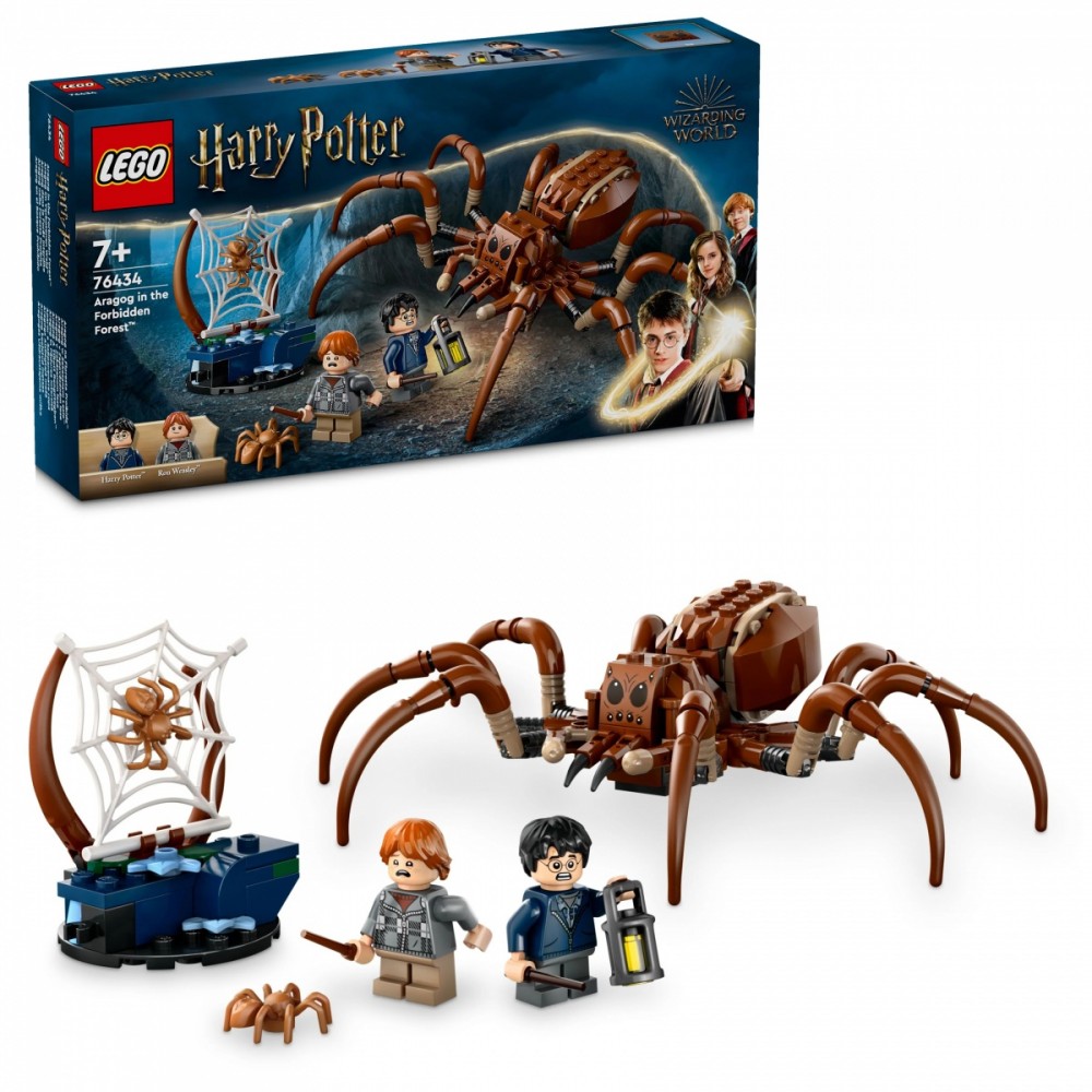 Aragogas uždraustajame miške lego harry potter