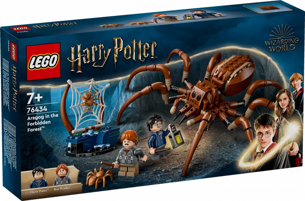 Aragogas uždraustajame miške lego harry potter