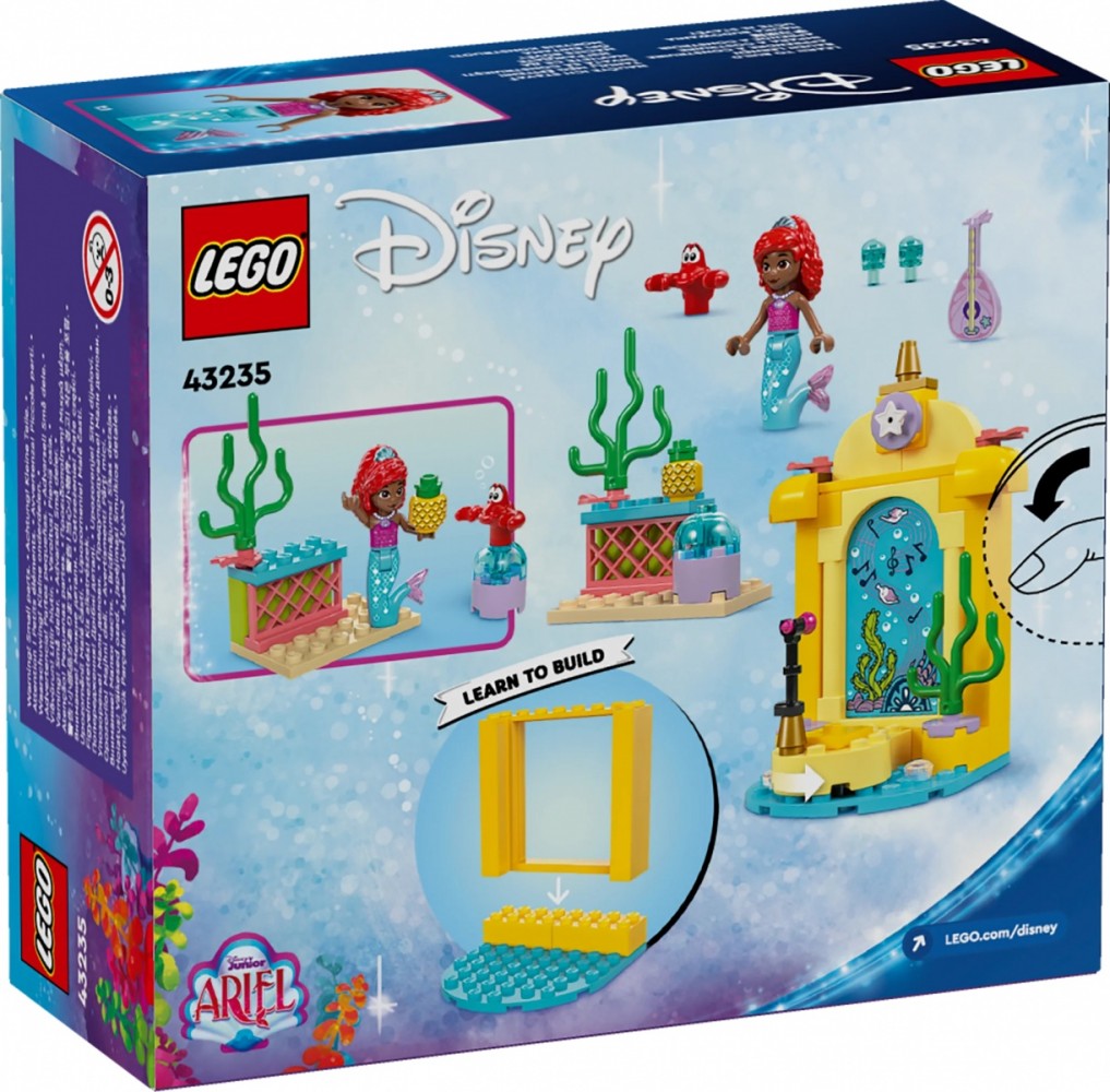 43235 lego® disney arielės muzikinė scena