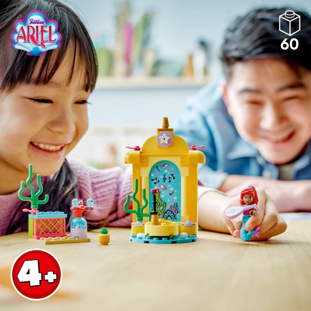 43235 lego® disney arielės muzikinė scena