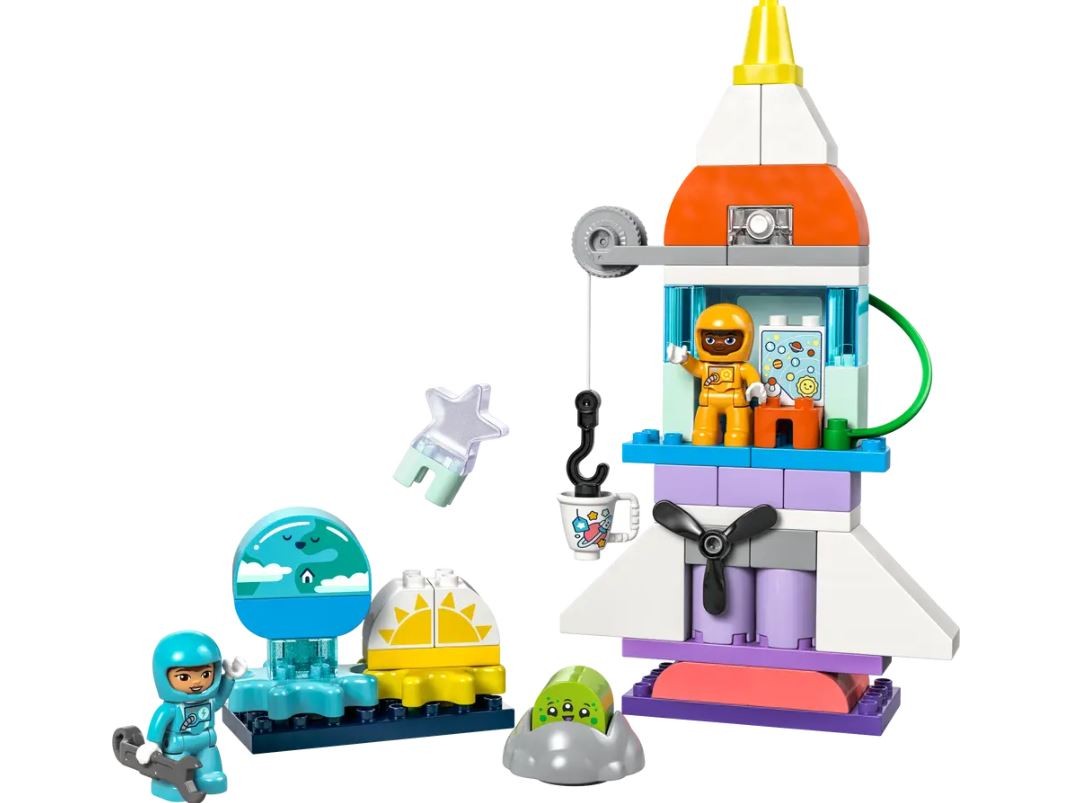 10422 lego® duplo® kosminio erdvėlaivio nuotykiai trys viename