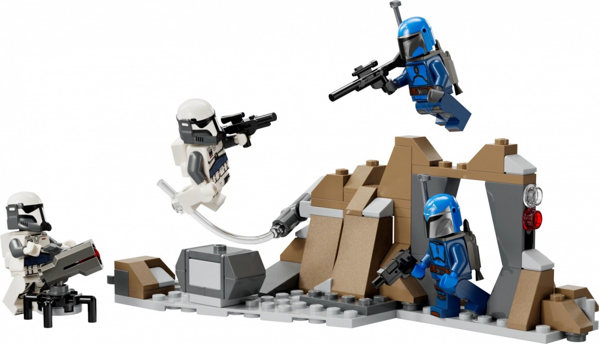 Konstruktorius mandaloro pasala - mūšio rinkinys, lego star wars