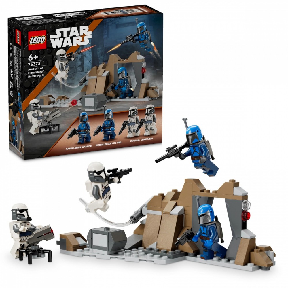 Konstruktorius mandaloro pasala - mūšio rinkinys, lego star wars