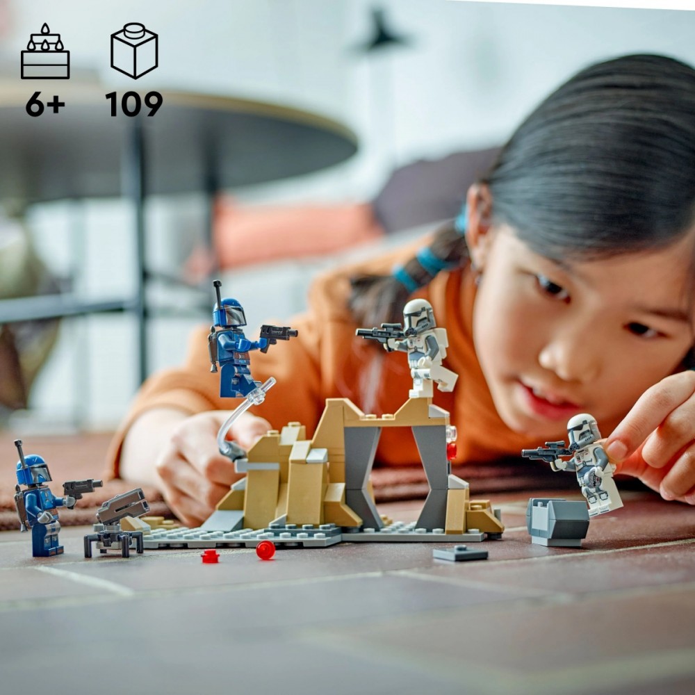 Konstruktorius mandaloro pasala - mūšio rinkinys, lego star wars