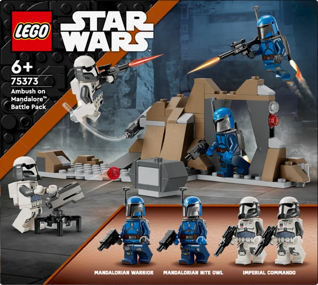 Konstruktorius mandaloro pasala - mūšio rinkinys, lego star wars