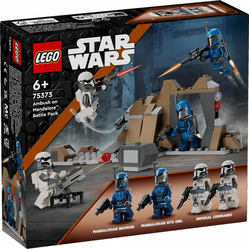 Konstruktorius mandaloro pasala - mūšio rinkinys, lego star wars