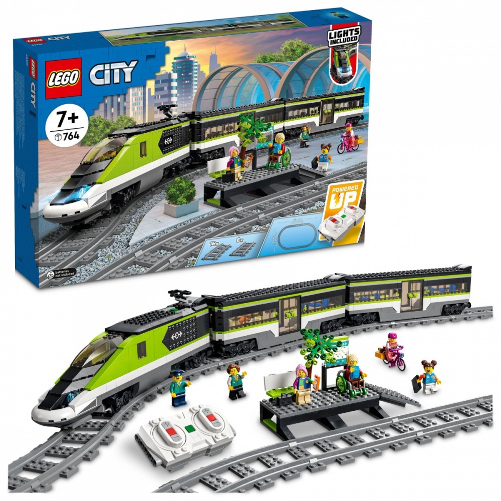 60337 lego® city greitasis keleivinis traukinys