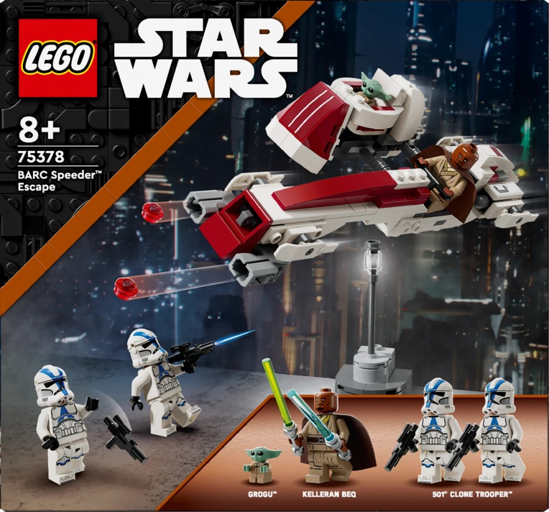 75378 lego® star wars™ barc greitaeigio motociklo pabėgimas
