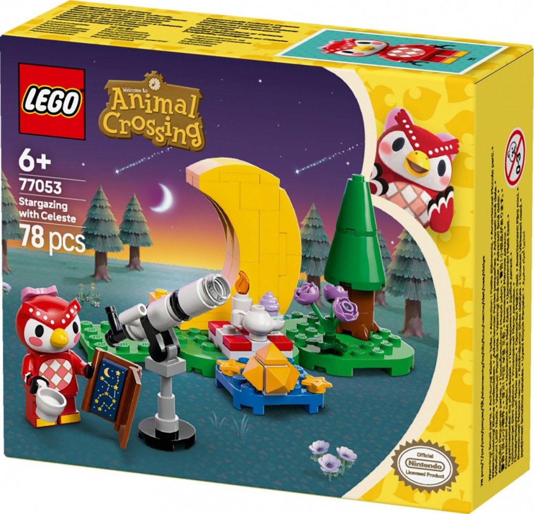 Konstruktorius lego® animal crossing™ - žvaigždžių stebėjimas su celeste