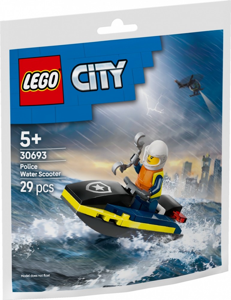 Lego city policijos vandens motociklas