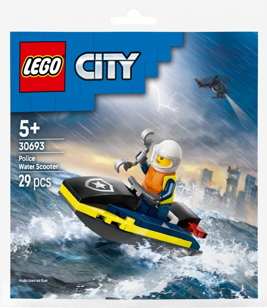 Lego city policijos vandens motociklas