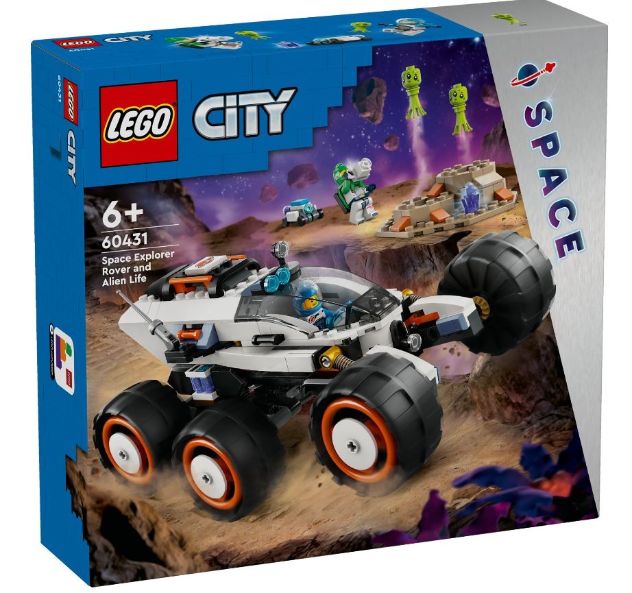 Konstruktorius kosminis tyrinėjimo visureigis lego city
