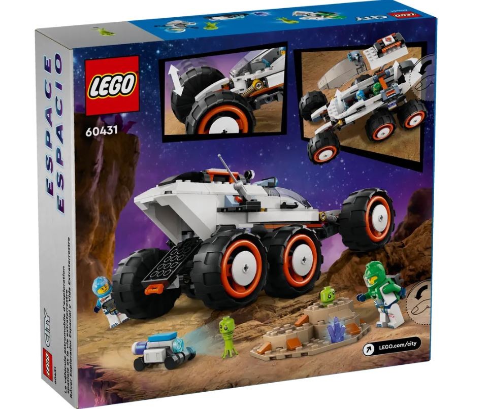Konstruktorius kosminis tyrinėjimo visureigis lego city