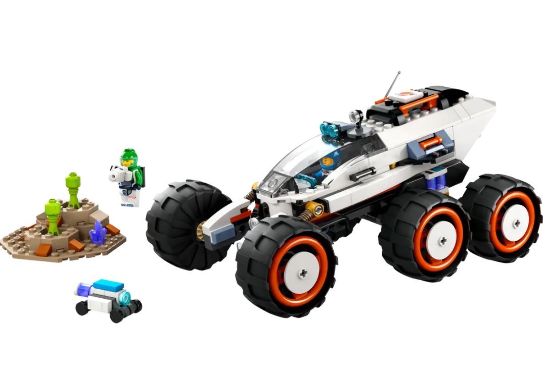 Konstruktorius kosminis tyrinėjimo visureigis lego city