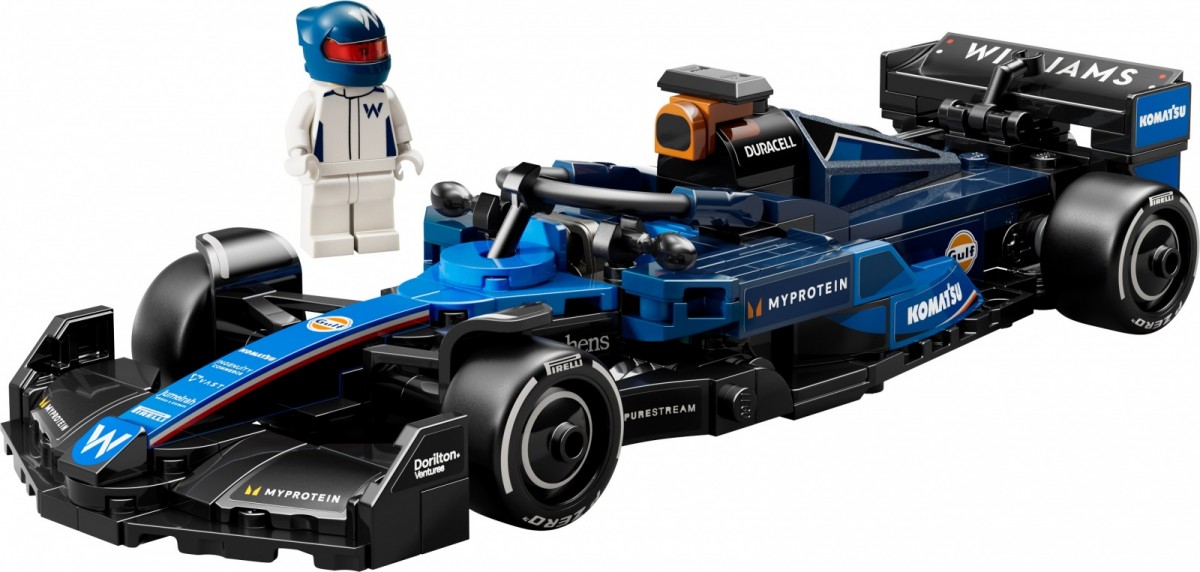77249 lego® speed ​​champions f1® lenktyninis automobilis williams racing fw46