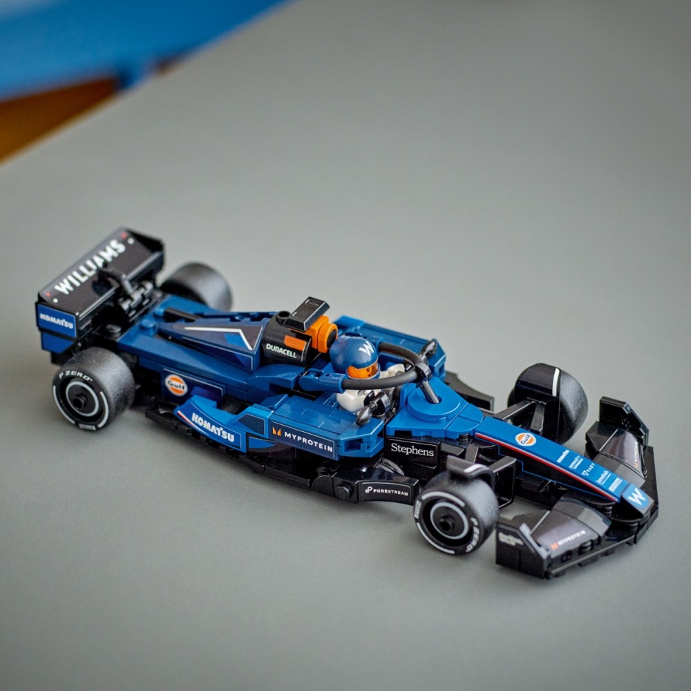 77249 lego® speed ​​champions f1® lenktyninis automobilis williams racing fw46