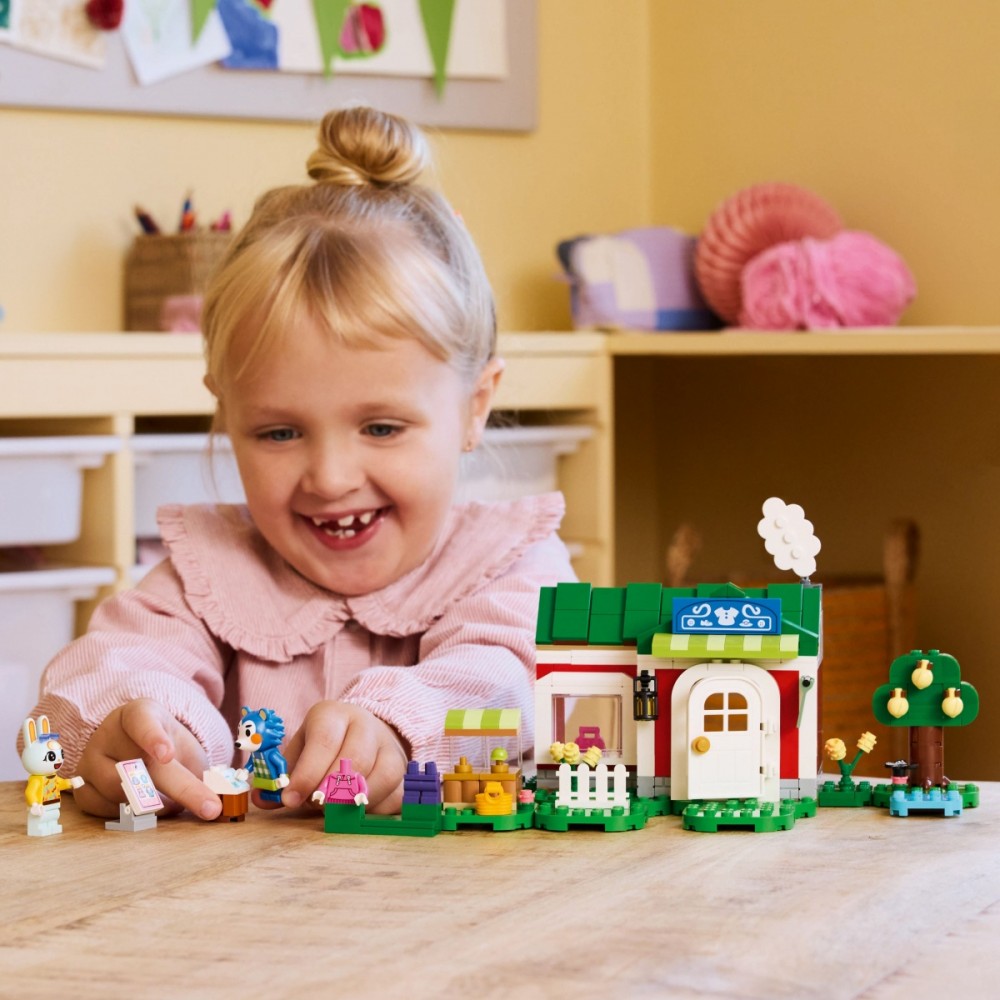 Able sisters drabužių parduotuvė lego® animal crossing™
