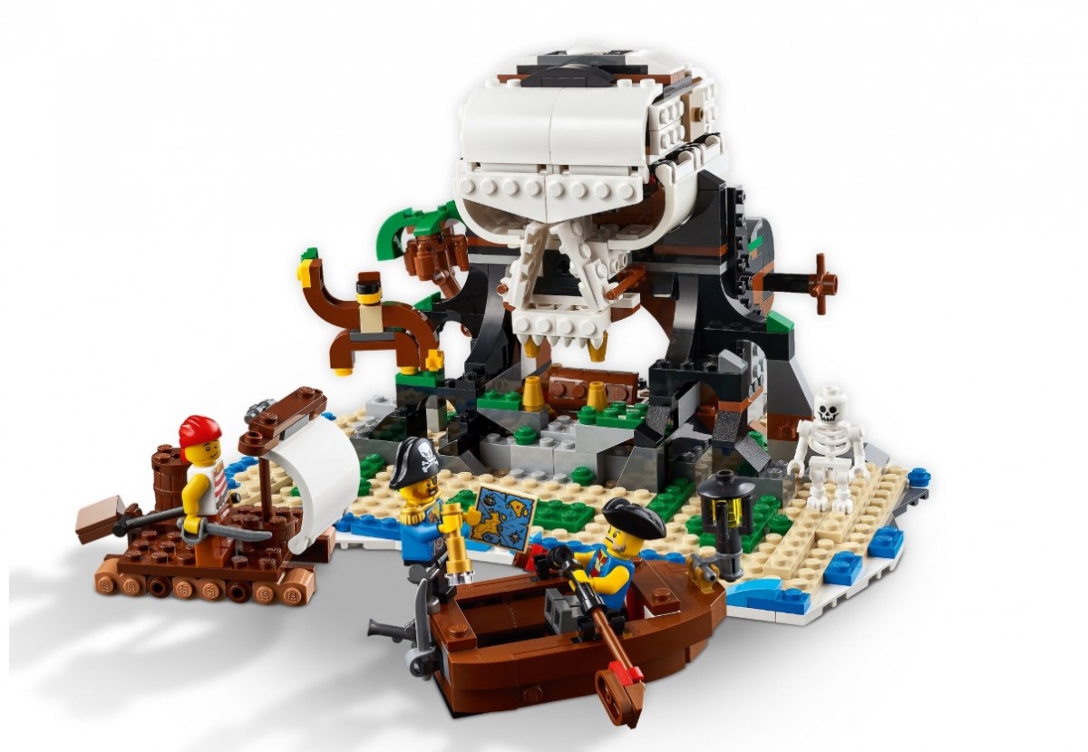 31109 lego® creator piratų laivas