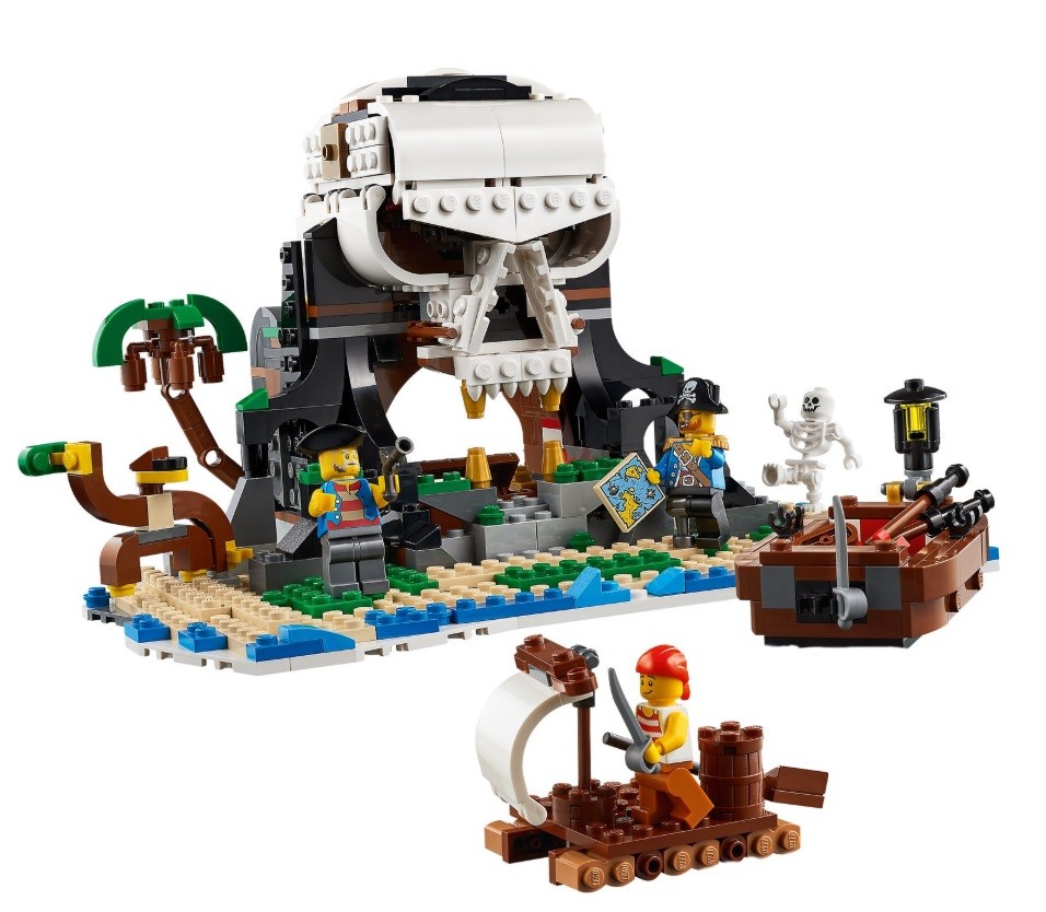 31109 lego® creator piratų laivas