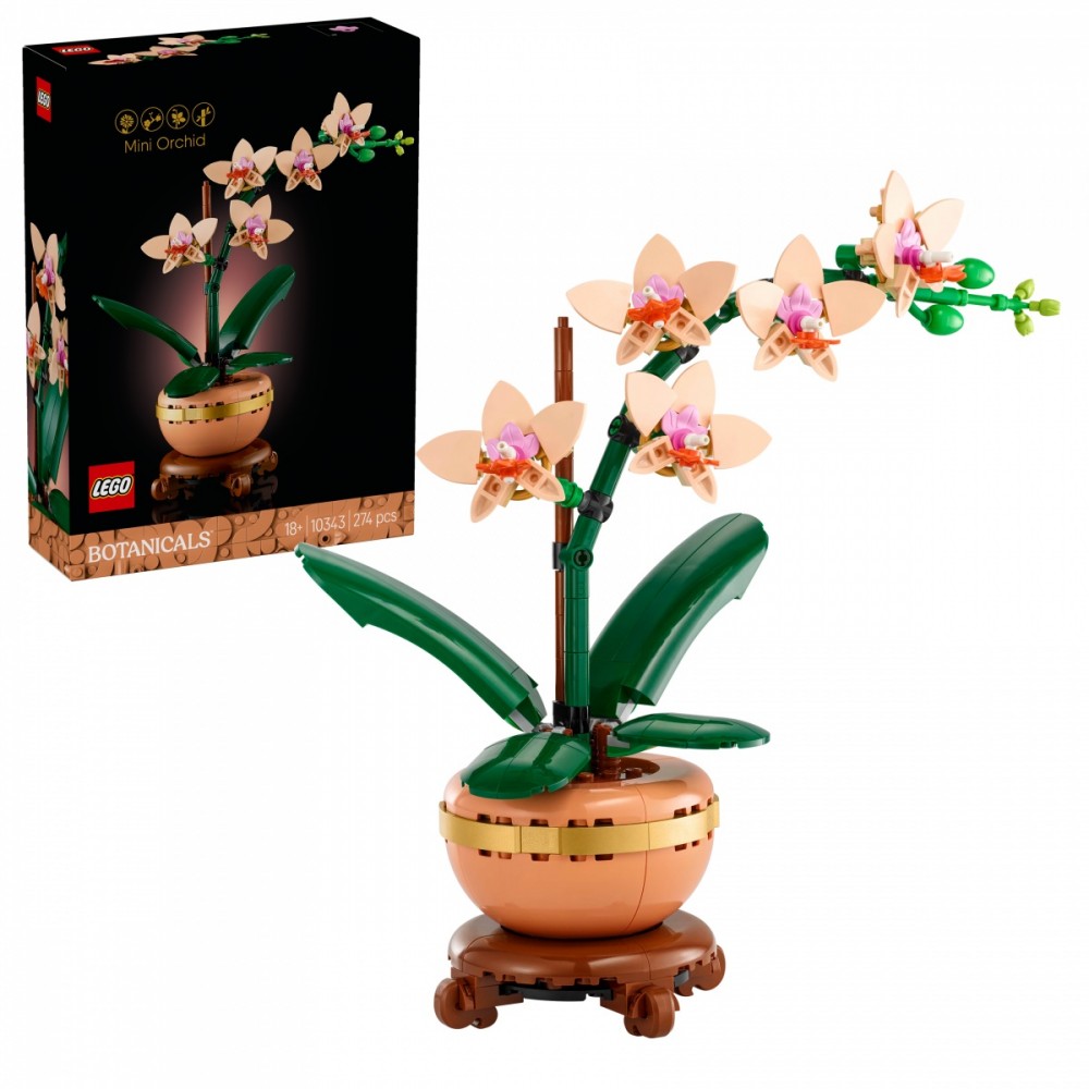 10343 lego® botanicals mini orchidėja