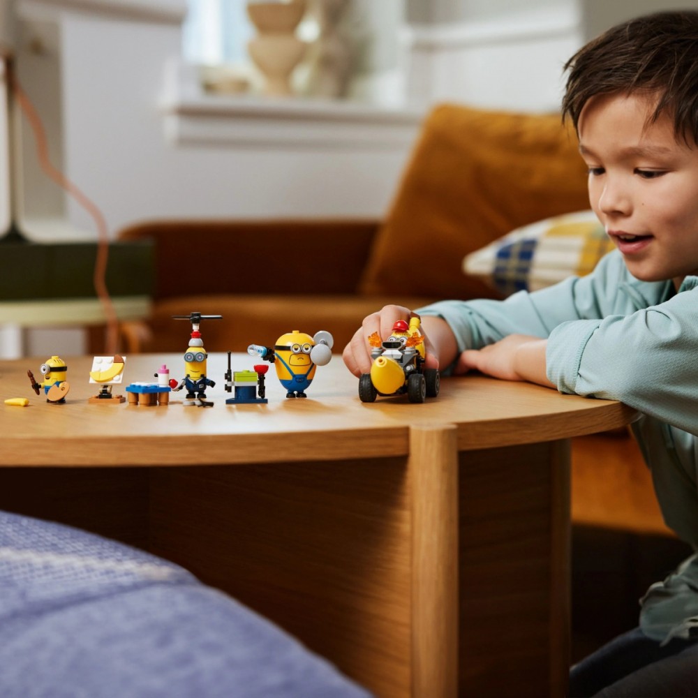 75580 lego® despicable me pakalikai ir banano formos automobilis
