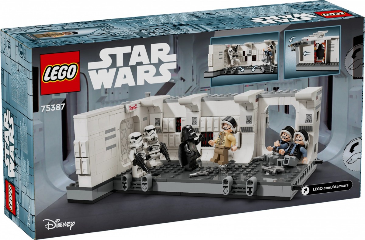 Konstruktorius tantive iv kosminio laivo įlaipinimas lego star wars